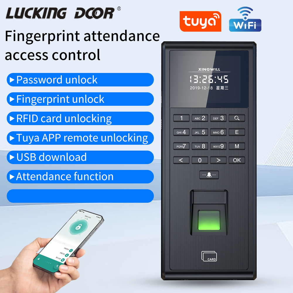 Smart Card Reader - Tuya Akıllı Biyometrik Parmak İzi Tanıma