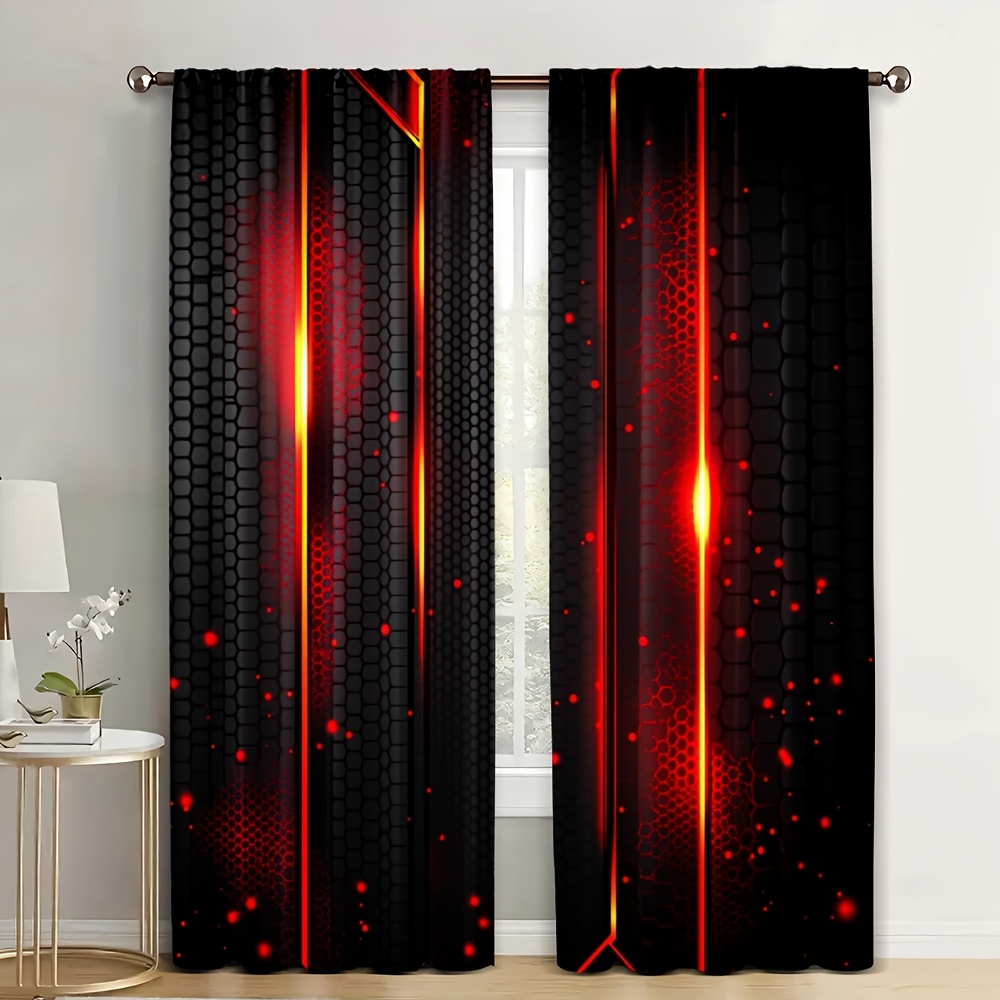 2 adet Lava Perdeleri Siyah Kı - Office Tech Decor incelemesi ve fiyatı