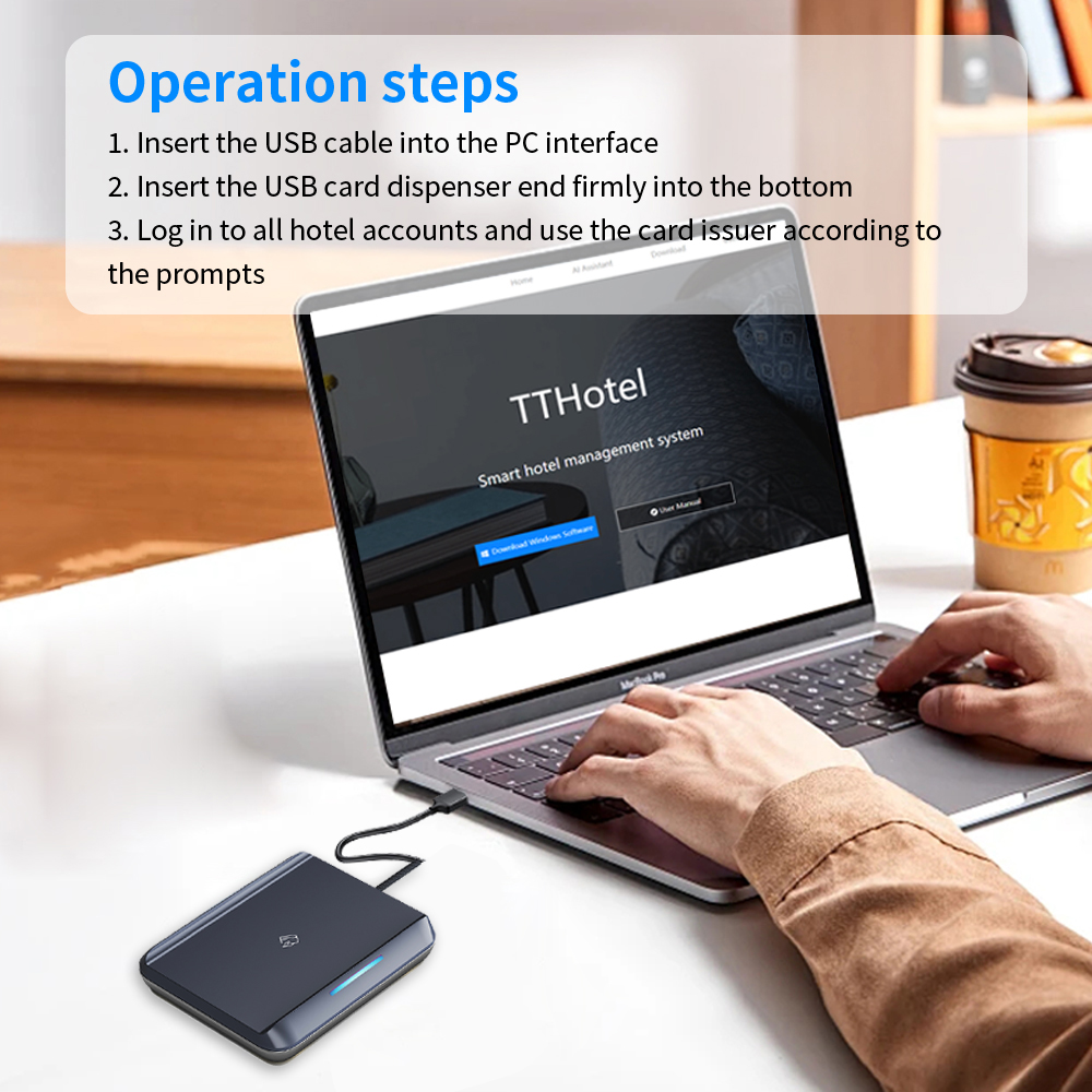 TTLOCK APP USB otel odası anah - Smart Card Reader incelemesi ve fiyatı