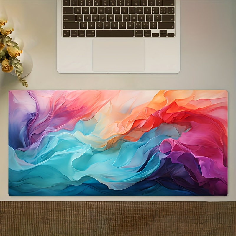 Büyük Soyut Renkli Mouse Pad T - Office Tech Decor incelemesi ve fiyatı