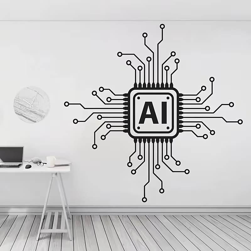 AI Teknolojisi Devre Kartı Vin - Office Tech Decor incelemesi ve fiyatı